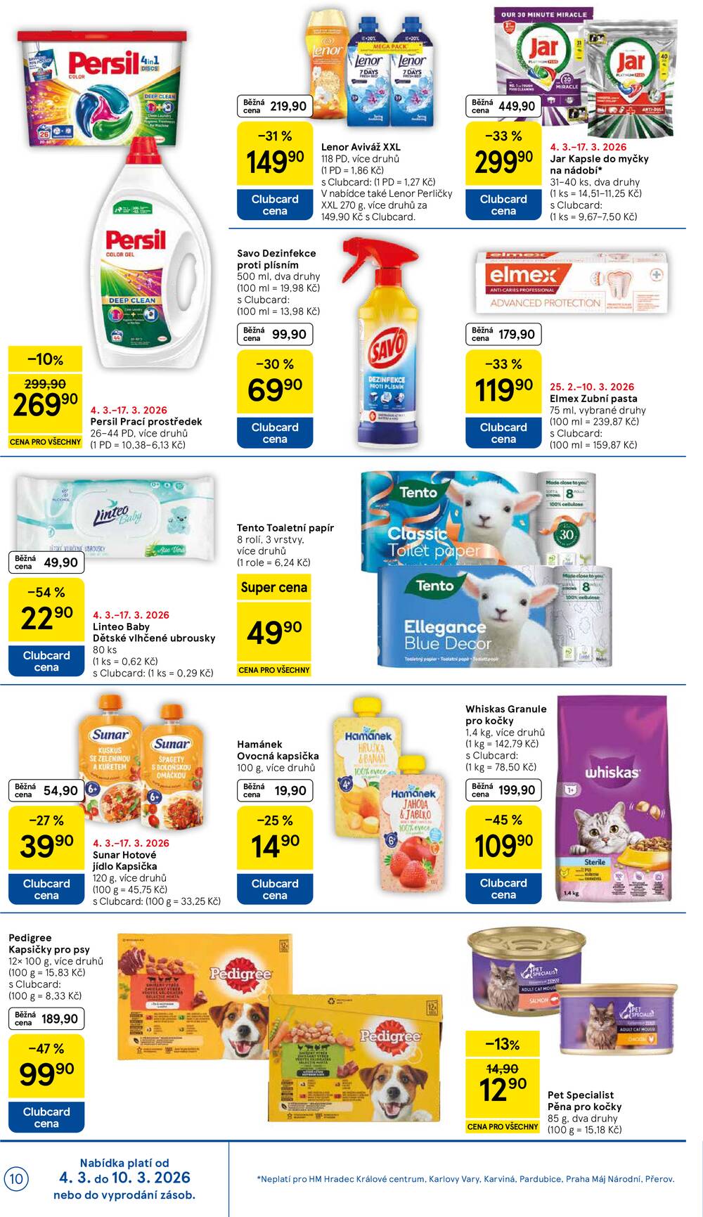 Tesco malé hypermarkety od 4.3. do 10.3.2026