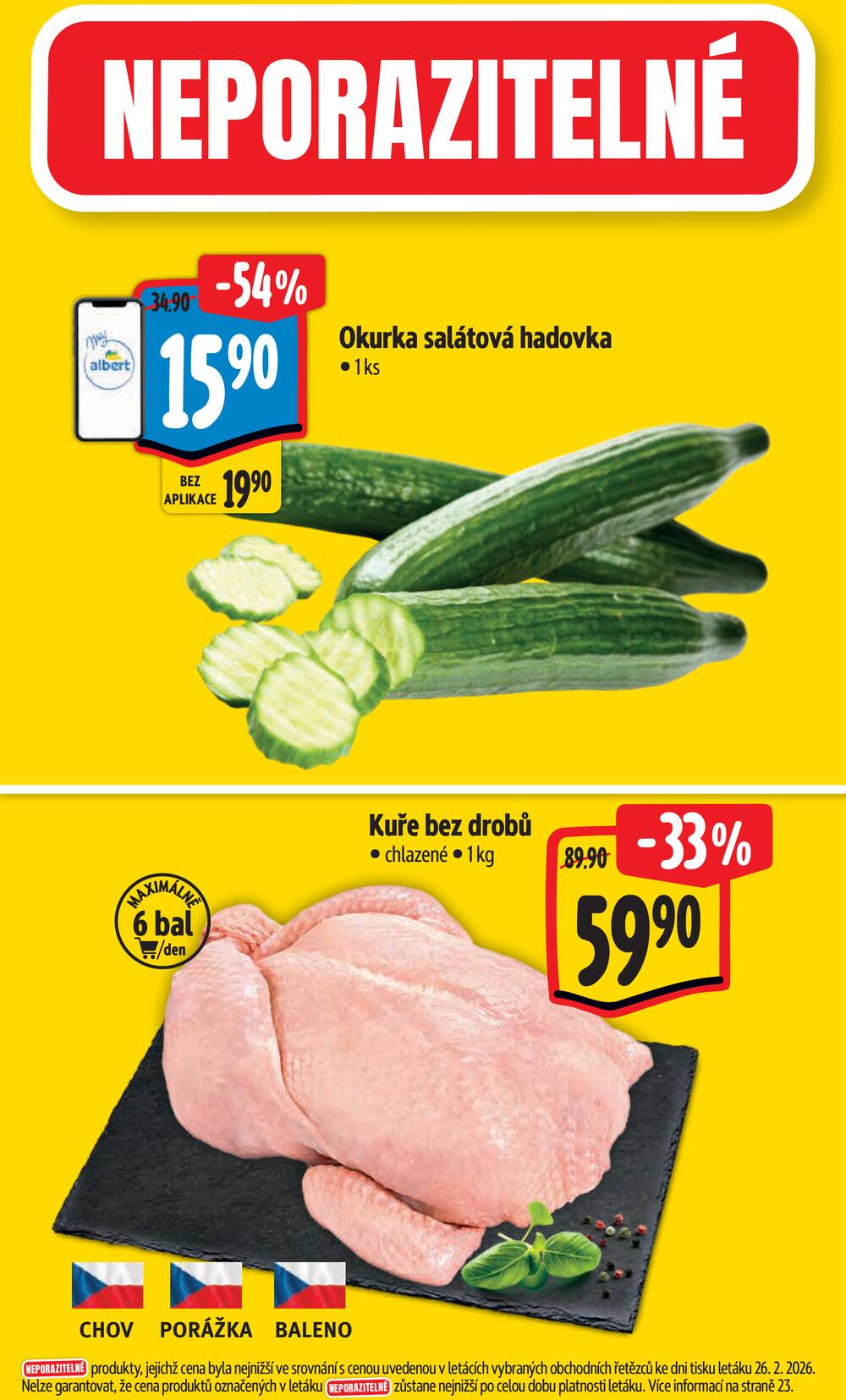 Albert Supermarket Jihomoravský od 4.3. do 10.3.2026