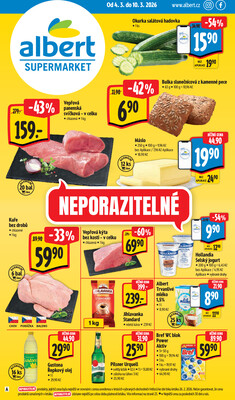 Leták Albert Supermarket Jihomoravský od 4.3. do 10.3.2026