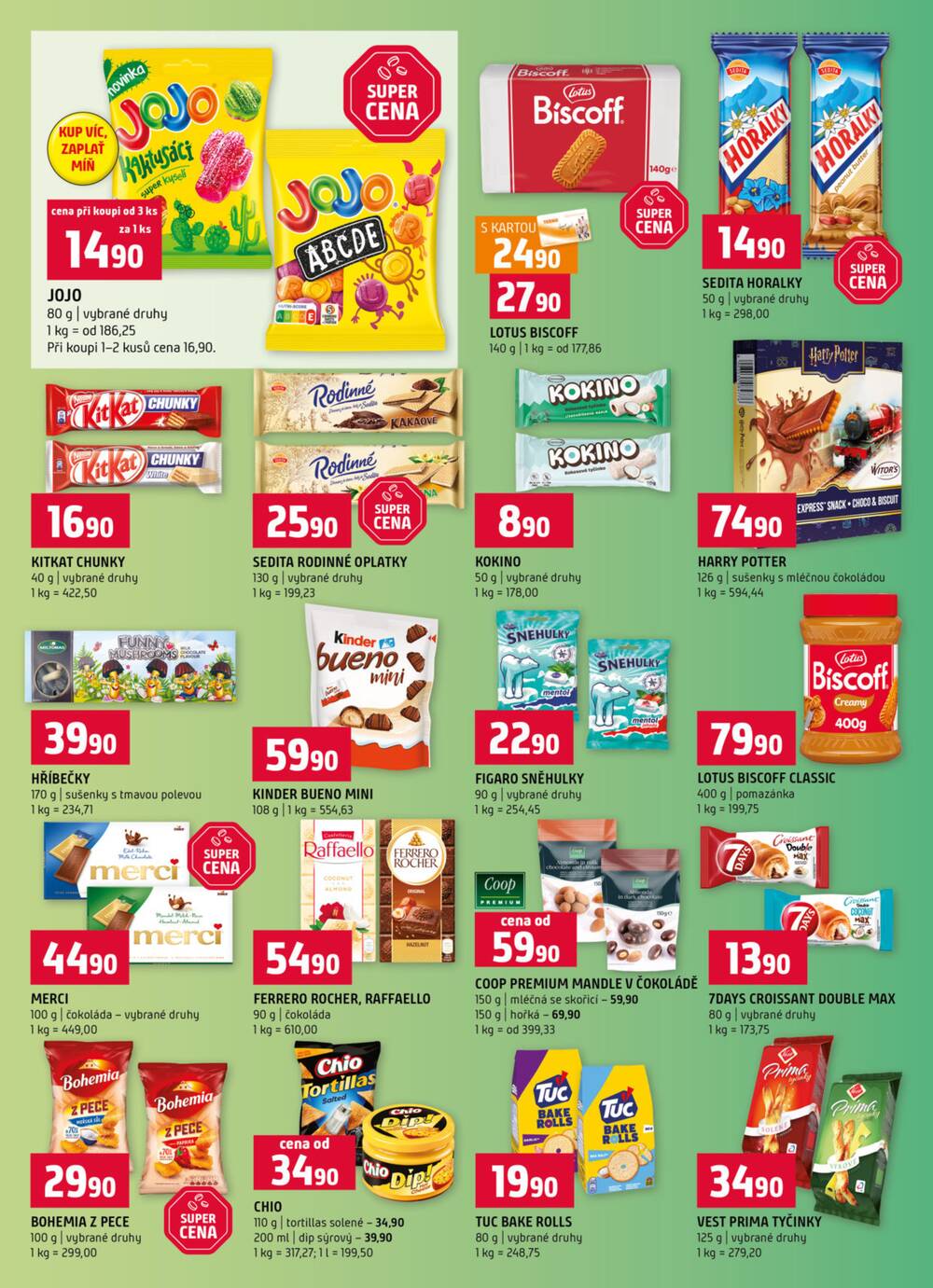 Terno České Budějovice, Hradec Králové, Olomouc, Třeboň, Trhové sviny, Bechyně, Týn nad Vltavou, Borovany od 4.3. do 10.3.2026