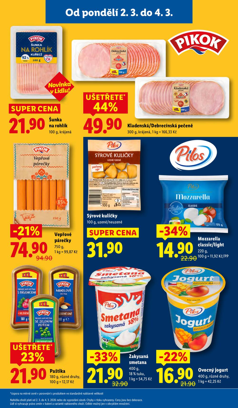 Lidl od 2.3. do 4.3.2026