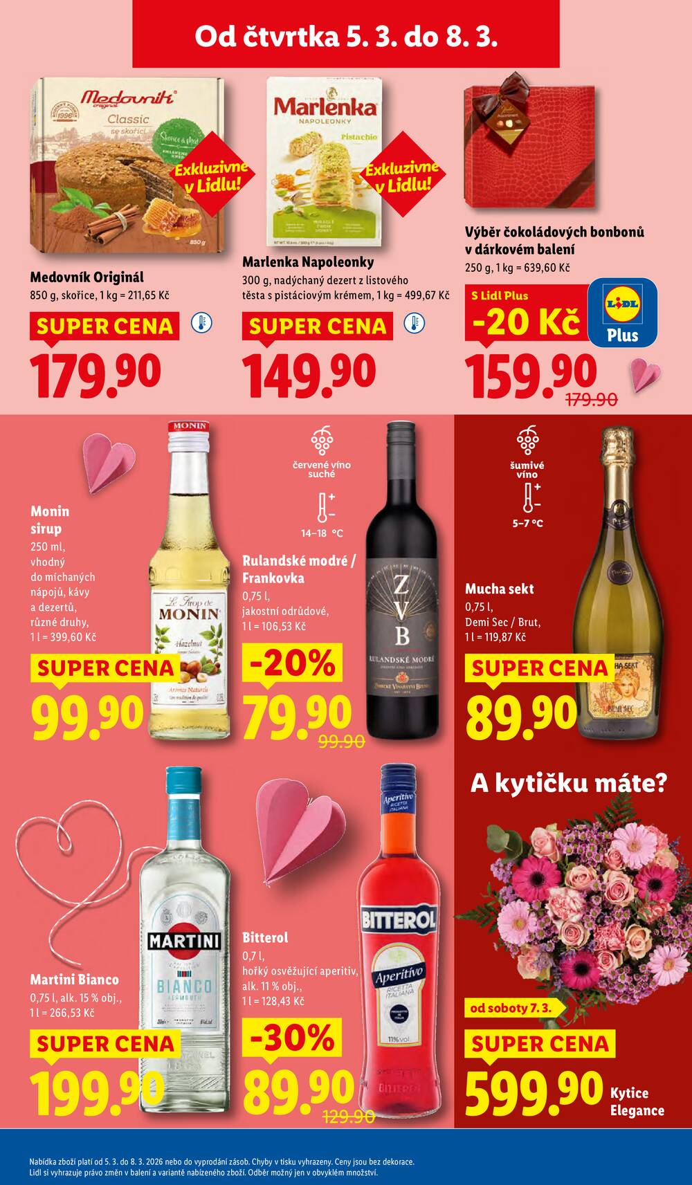 Lidl Čtvrtek od 5.3. do 8.3.2026