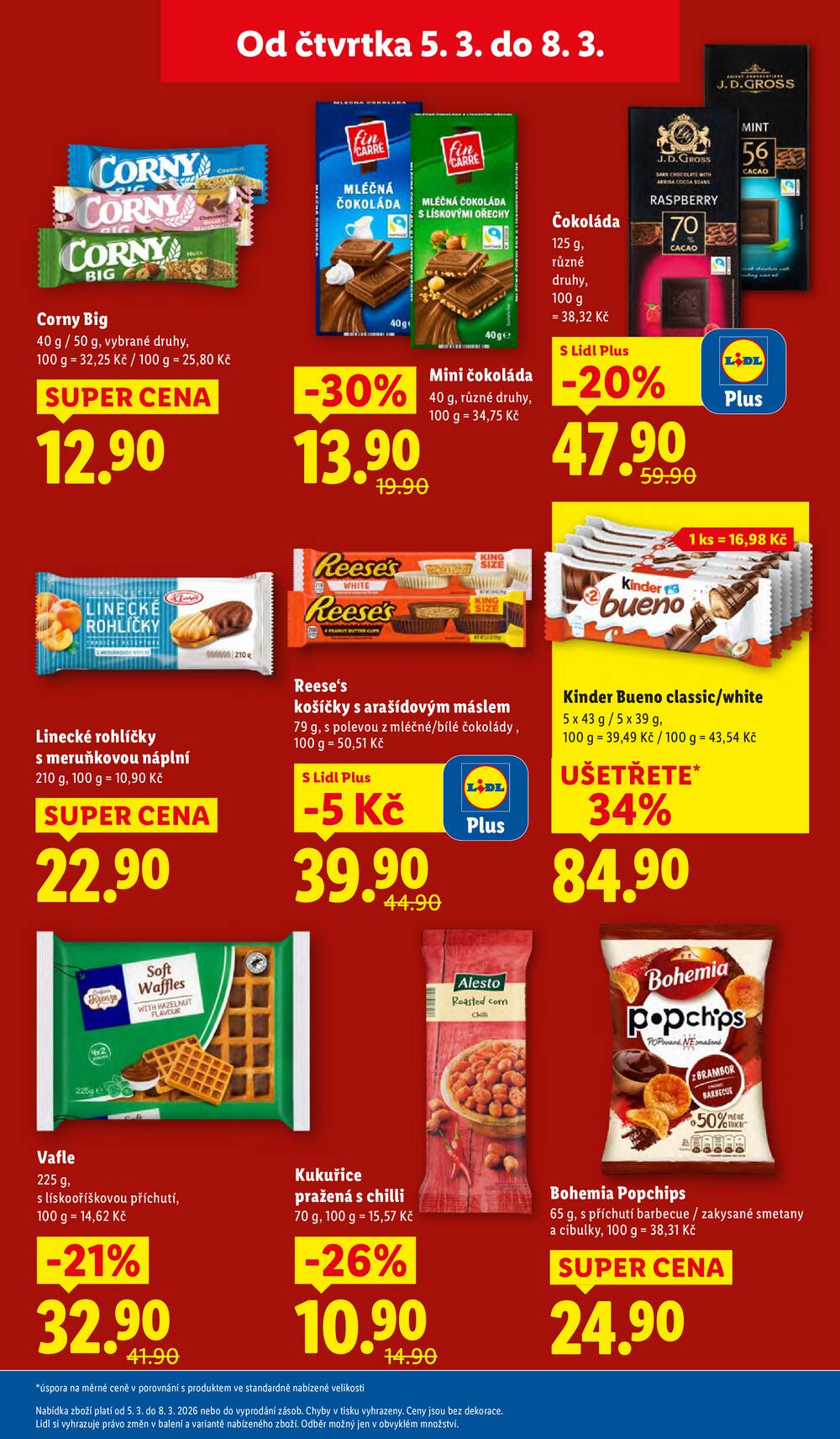 Lidl Čtvrtek od 5.3. do 8.3.2026
