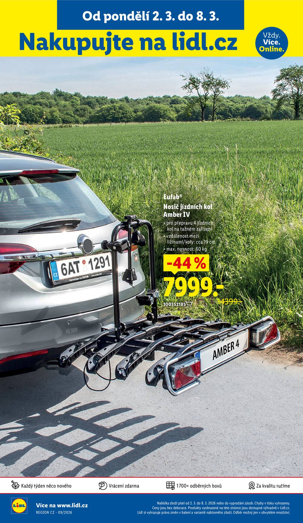 Lidl Čtvrtek od 5.3. do 8.3.2026