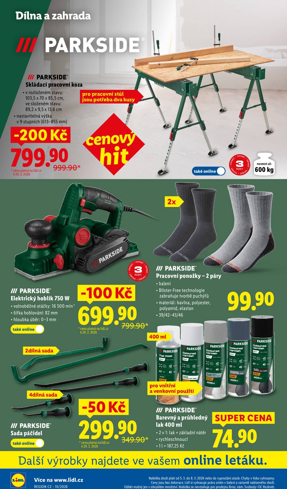 Lidl Spotřební zboží 2.3. - 8.3.