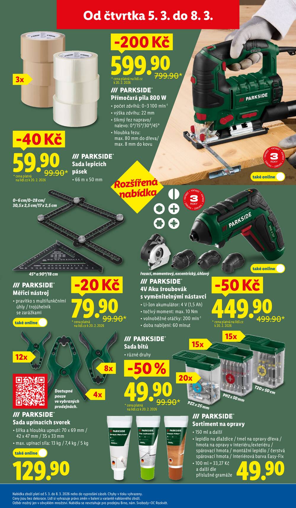 Lidl Spotřební zboží 2.3. - 8.3.