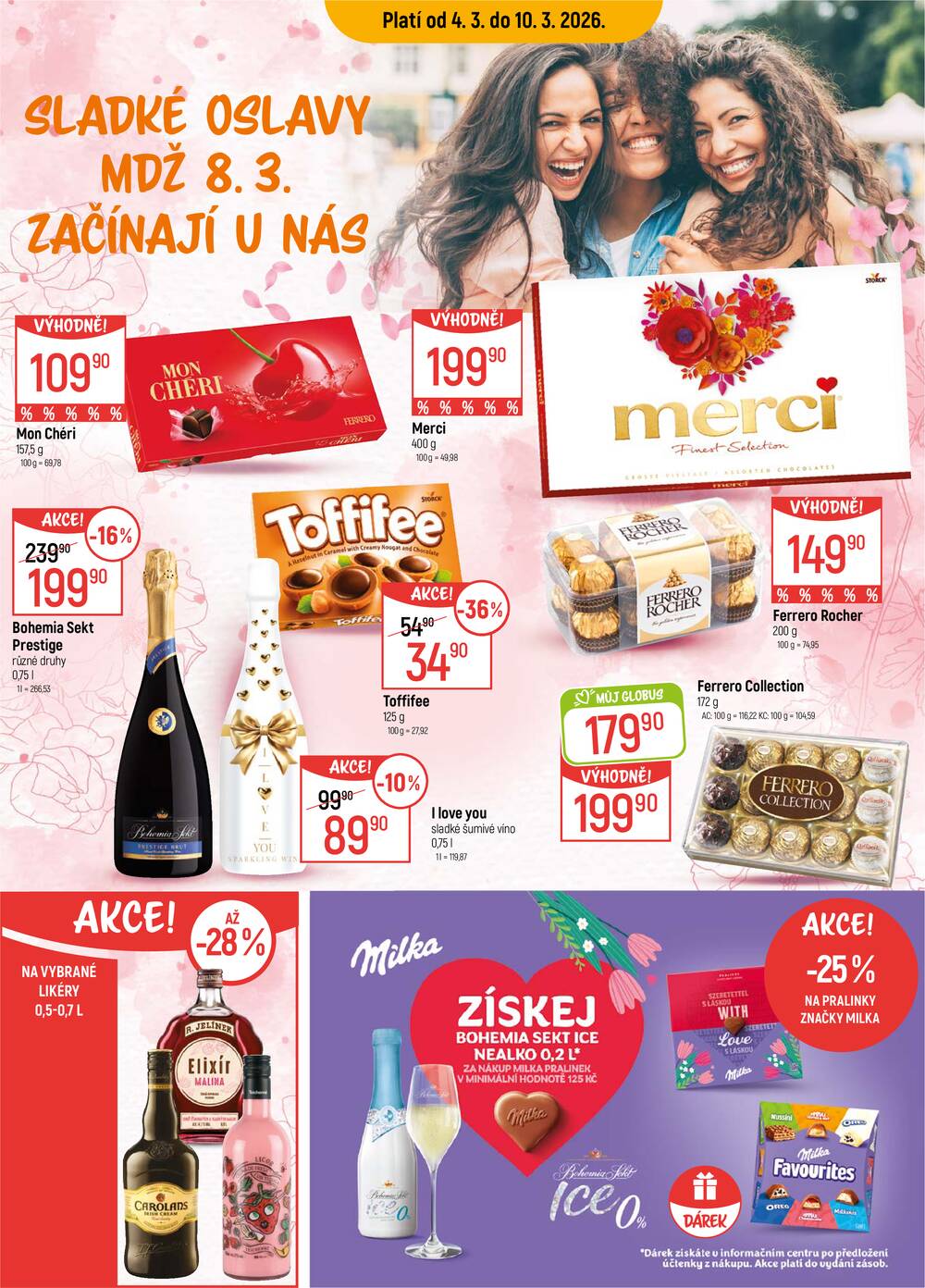 Akční leták Globus 4.3. - 10.3.2026 - Globus Praha - Čakovice