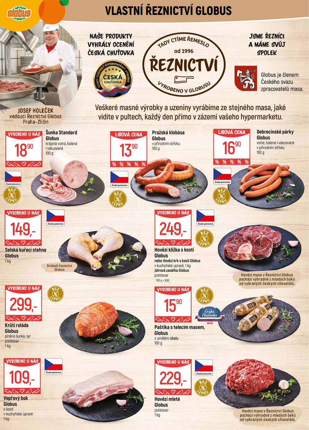 Akční leták Globus 4.3. - 10.3.2026 - Globus Praha - Zličín