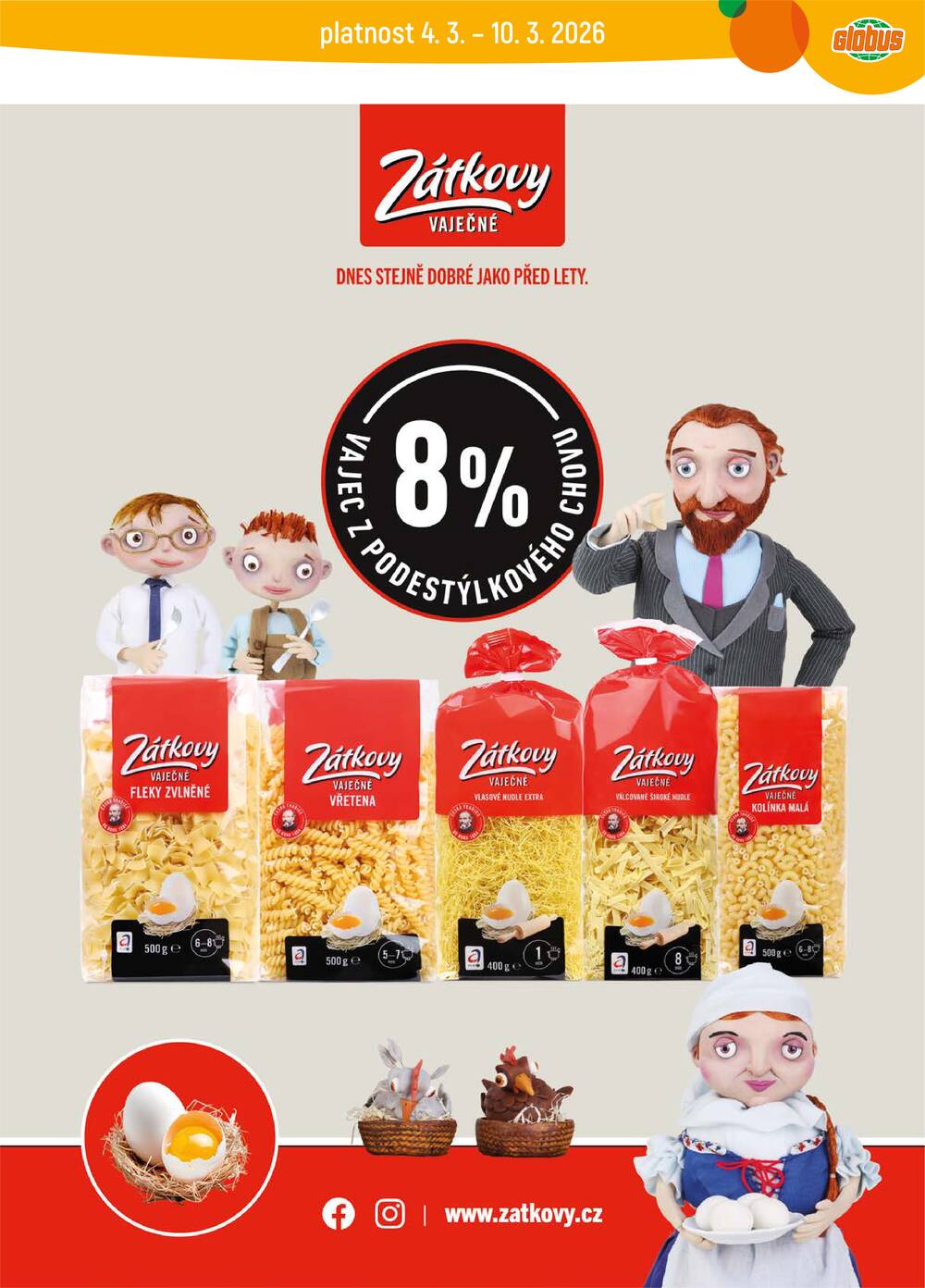 Leták Globus - Akční leták Globus 4.3. - 10.3.2026 - Globus České Budějovice - strana 20