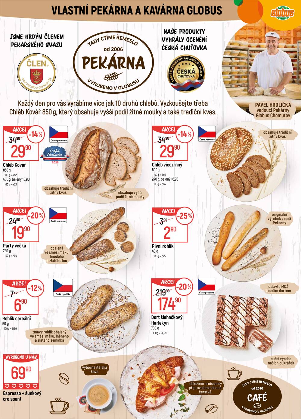 Leták Globus - Akční leták Globus 4.3. - 10.3.2026 - Globus Chomutov - strana 6