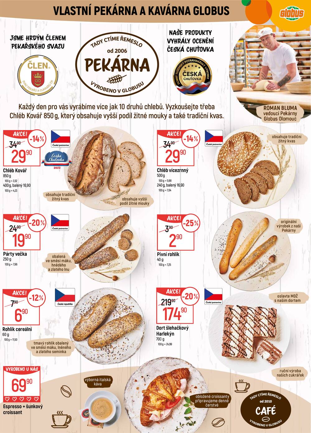 Akční leták Globus 4.3. - 10.3.2026 - Globus Olomouc