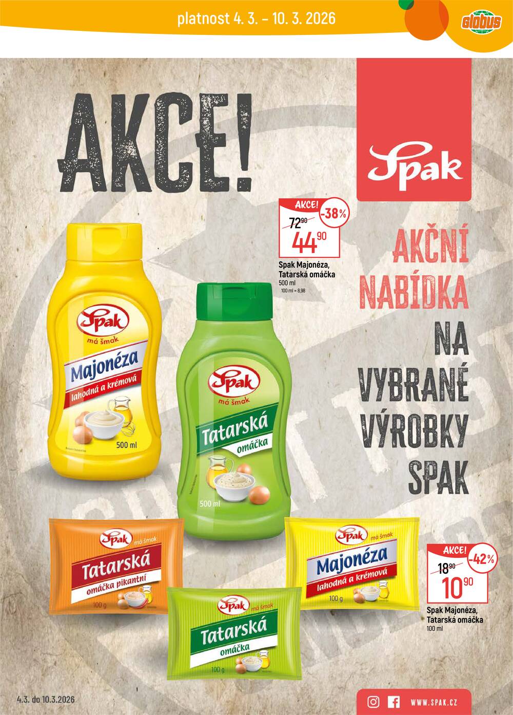 Leták Globus - Akční leták Globus 4.3. - 10.3.2026 - Globus Opava - strana 9