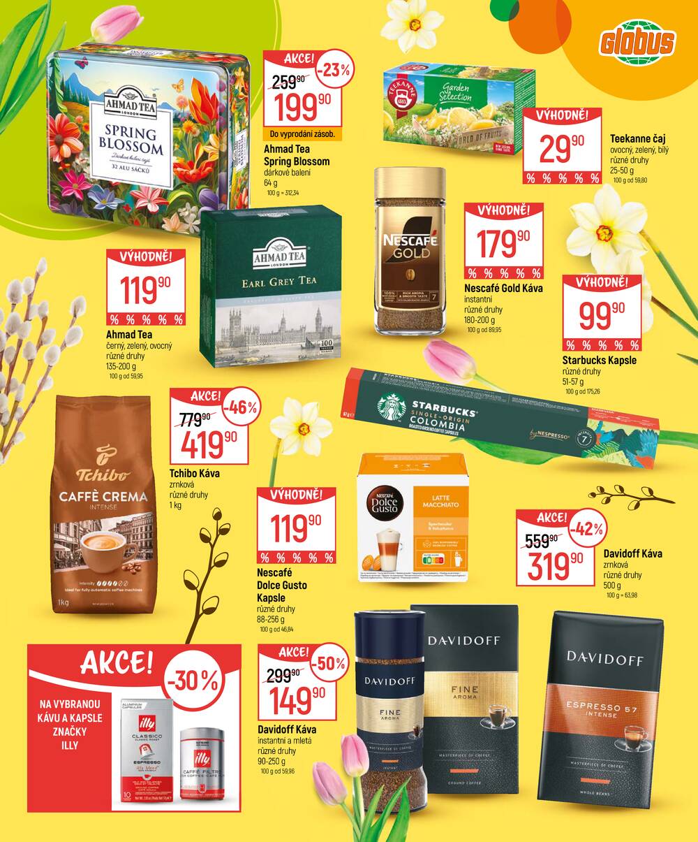 Akční leták Globus 4.3. - 5.4.2026 - Globus Pardubice