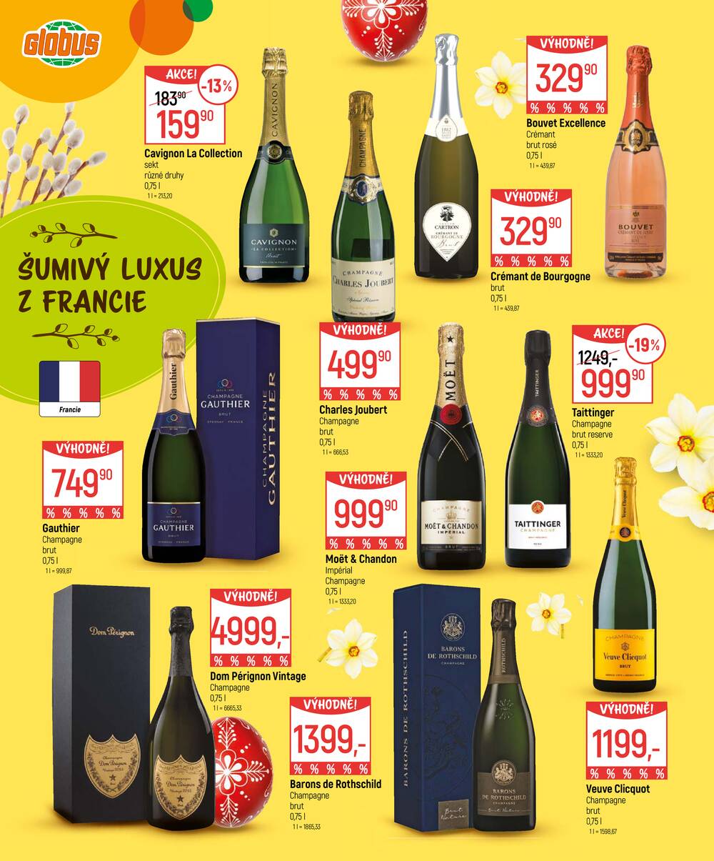 Akční leták Globus 4.3. - 5.4.2026 - Globus Pardubice