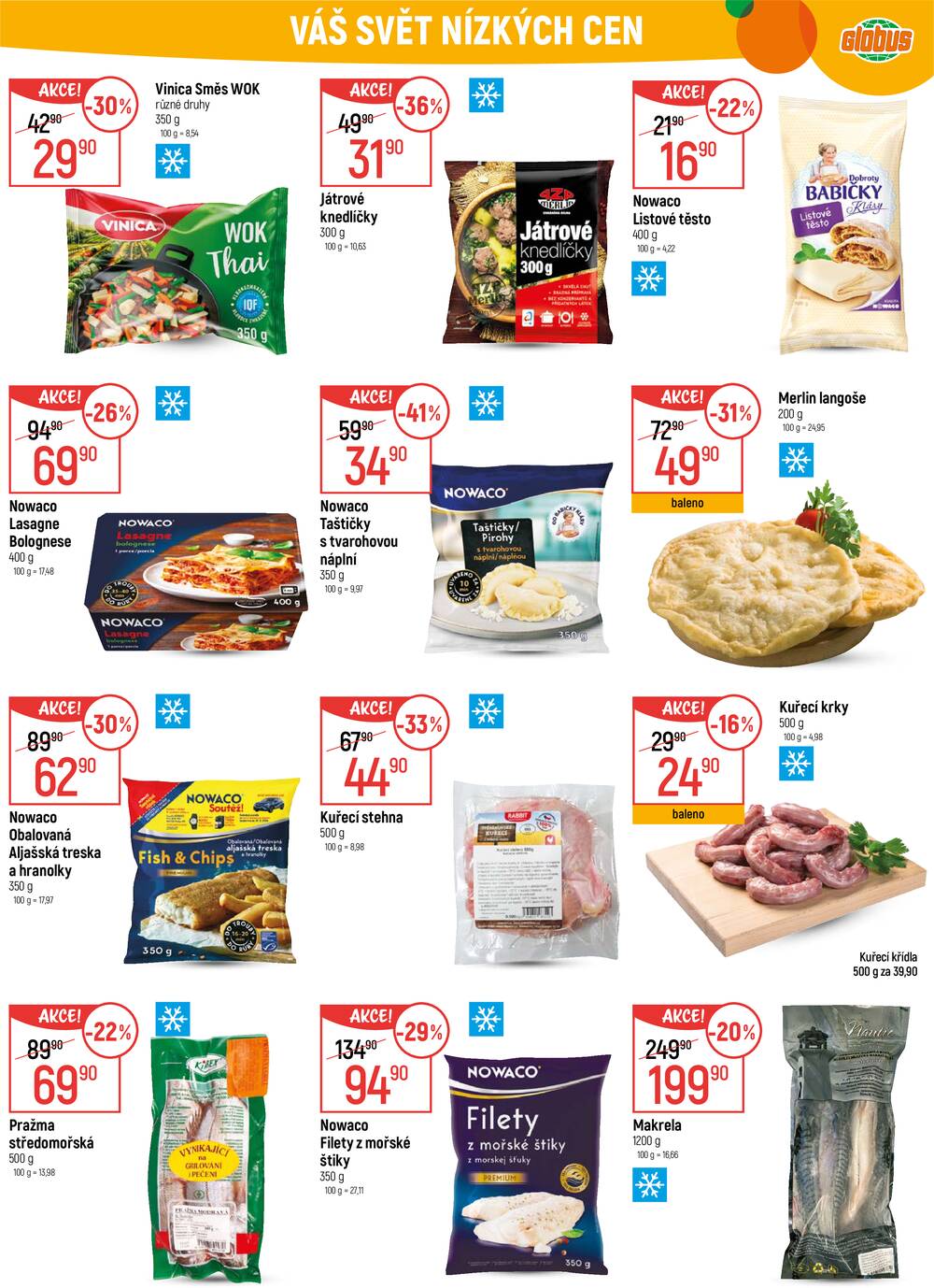 Akční leták Globus 4.3. - 10.3.2026 - Globus Chotíkov u Plzně