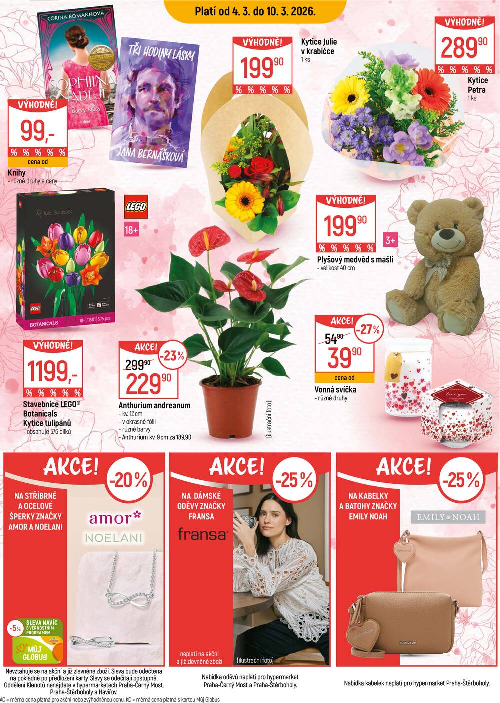 Akční leták Globus 4.3. - 10.3.2026 - Globus Brno Ivanovice