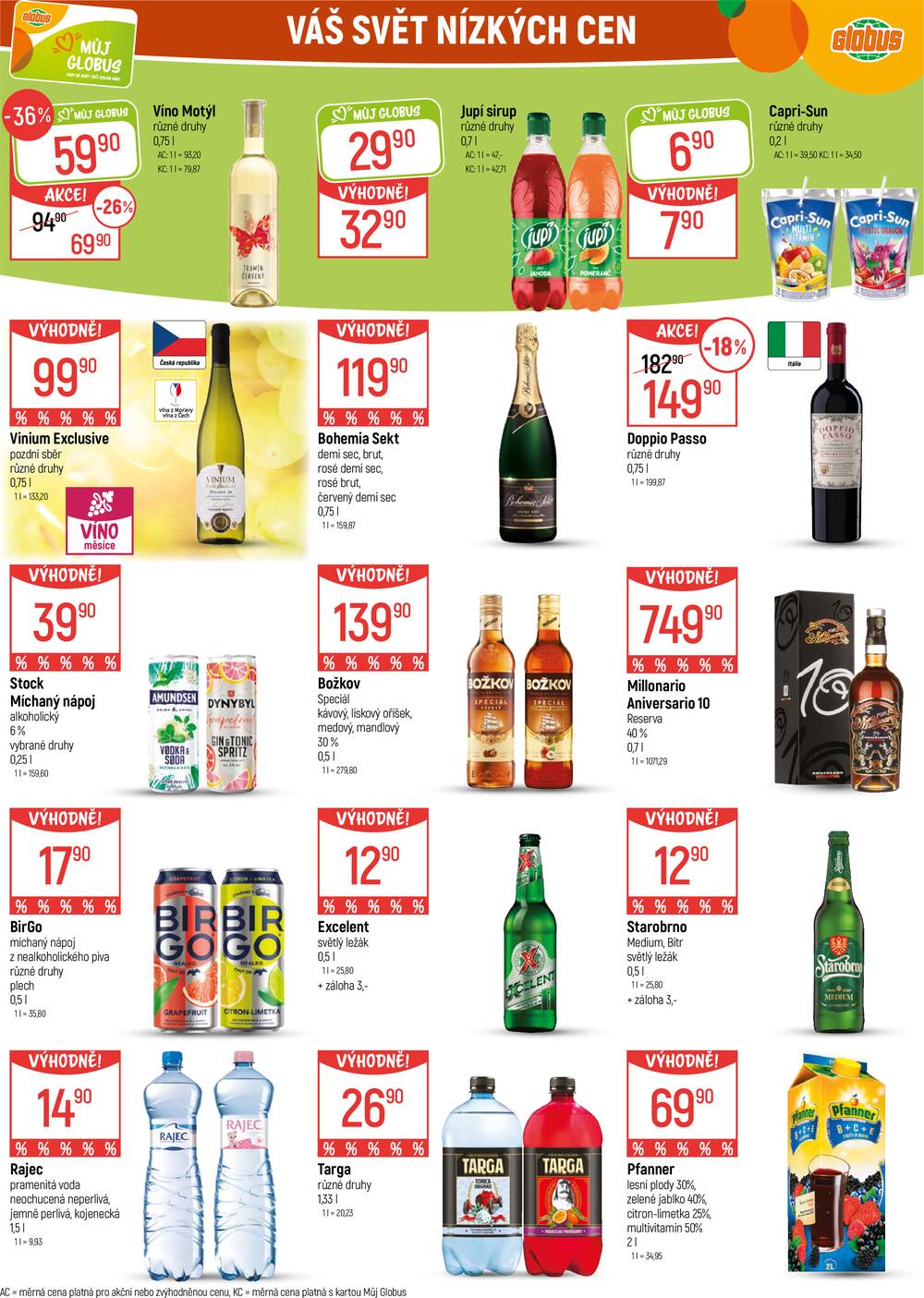 Akční leták Globus 4.3. - 10.3.2026 - Globus Brno Ivanovice