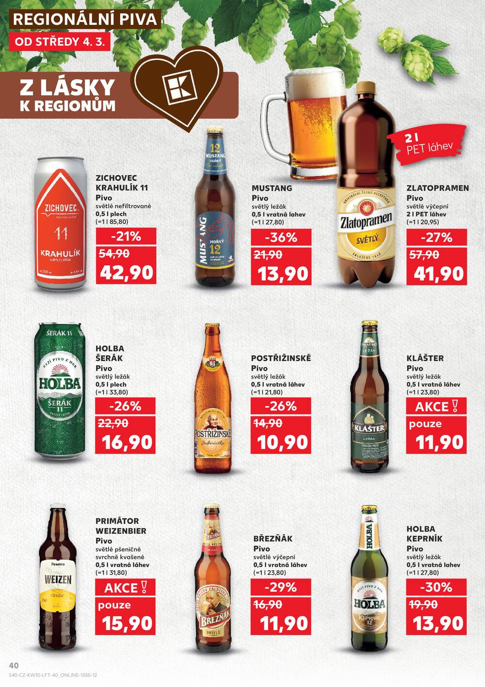 Kaufland 4.3. - 10.3. - Kaufland - Čáslav