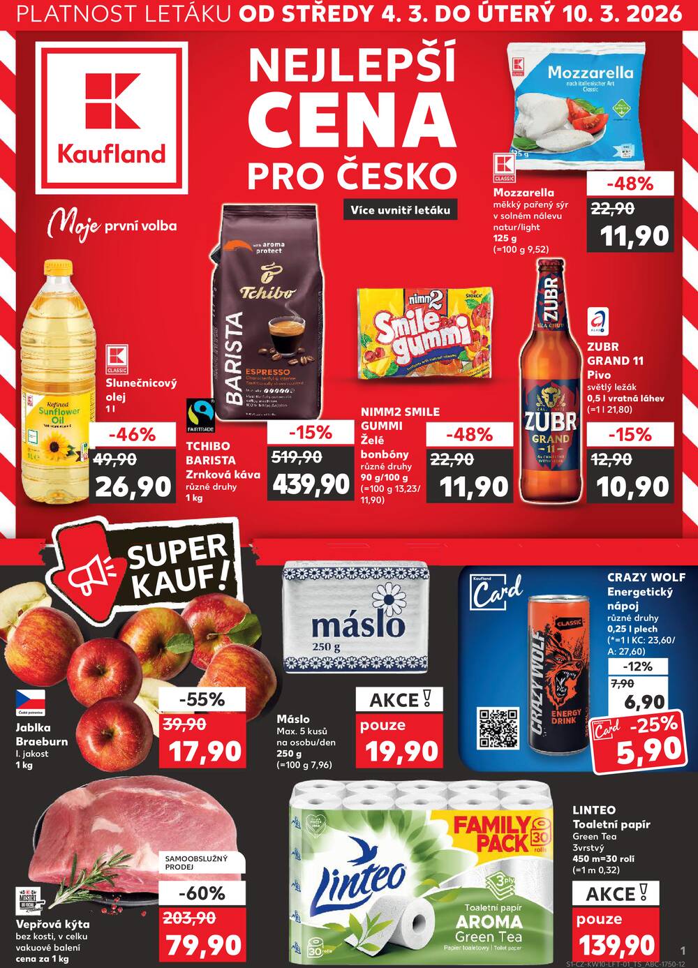 Kaufland 4.3. - 10.3. - Kaufland - Benešov