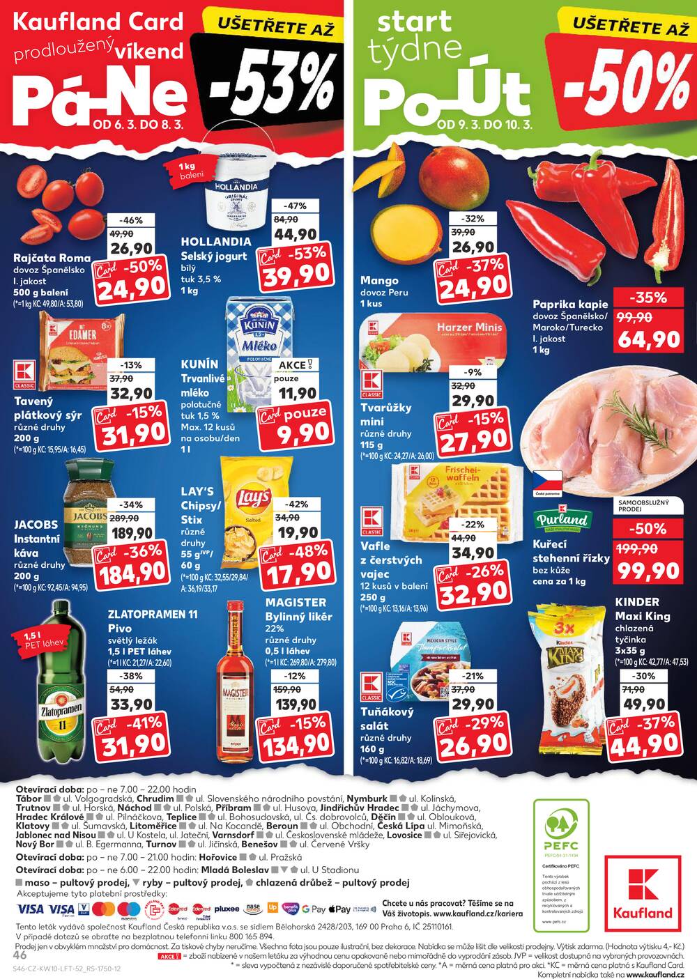 Kaufland 4.3. - 10.3. - Kaufland - Benešov