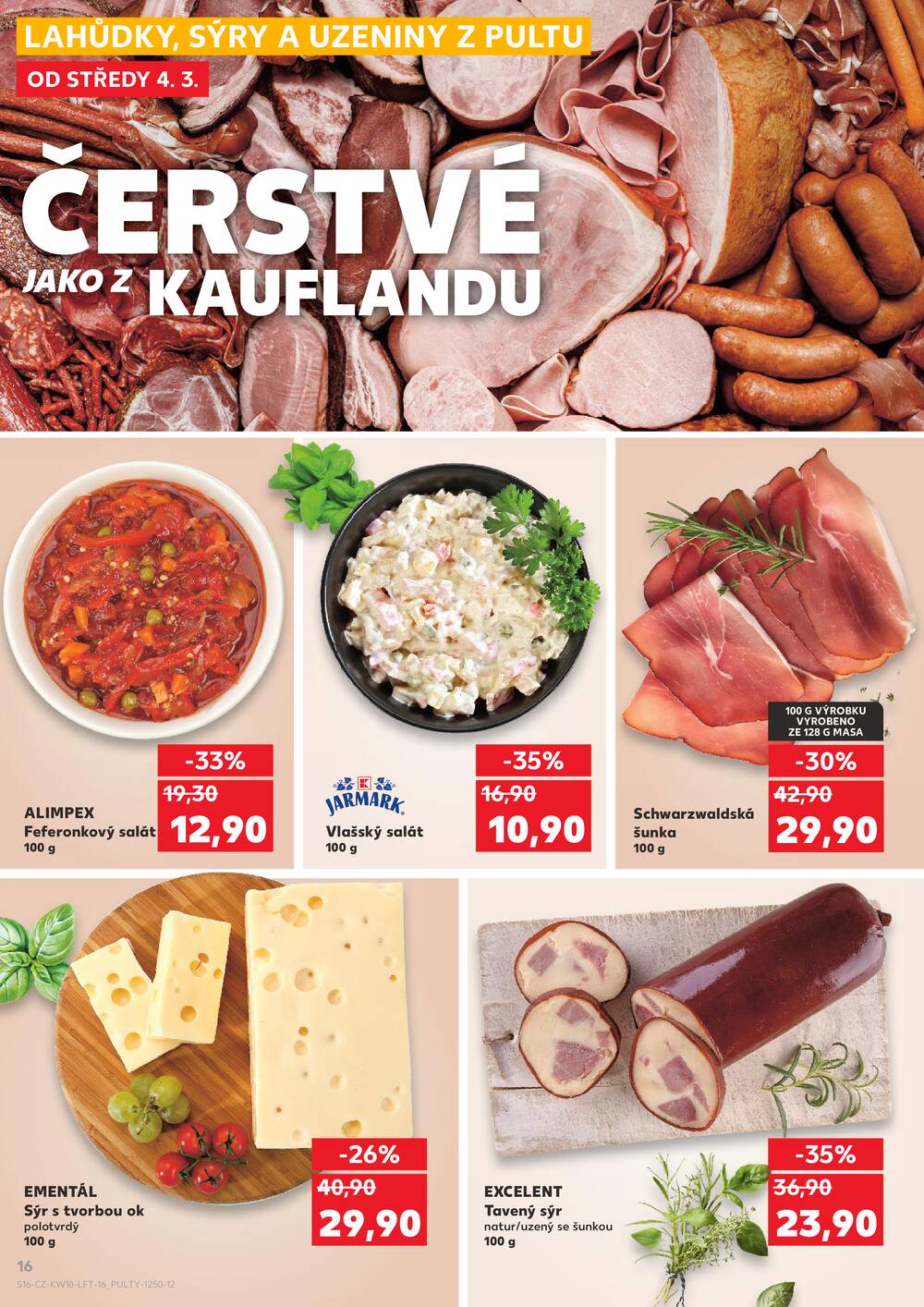 Leták Kaufland - Kaufland 4.3. - 10.3. - Kaufland - Velké Meziříčí - strana 16