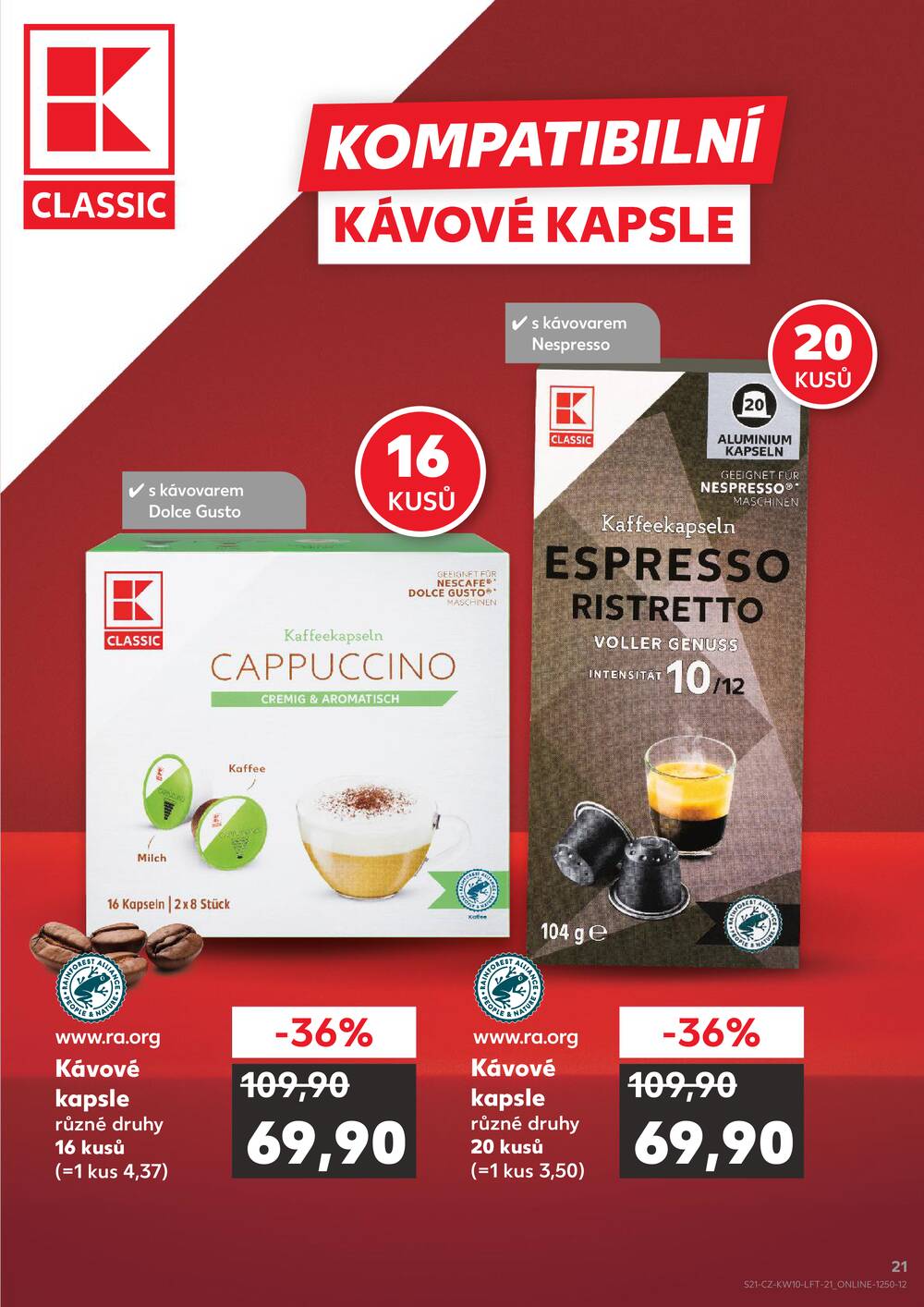 Leták Kaufland - Kaufland 4.3. - 10.3. - Kaufland - Velké Meziříčí - strana 21