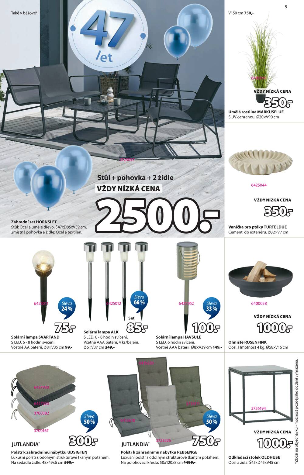 Leták Jysk - Jysk od 11.3. do 14.4.2026 - strana 5