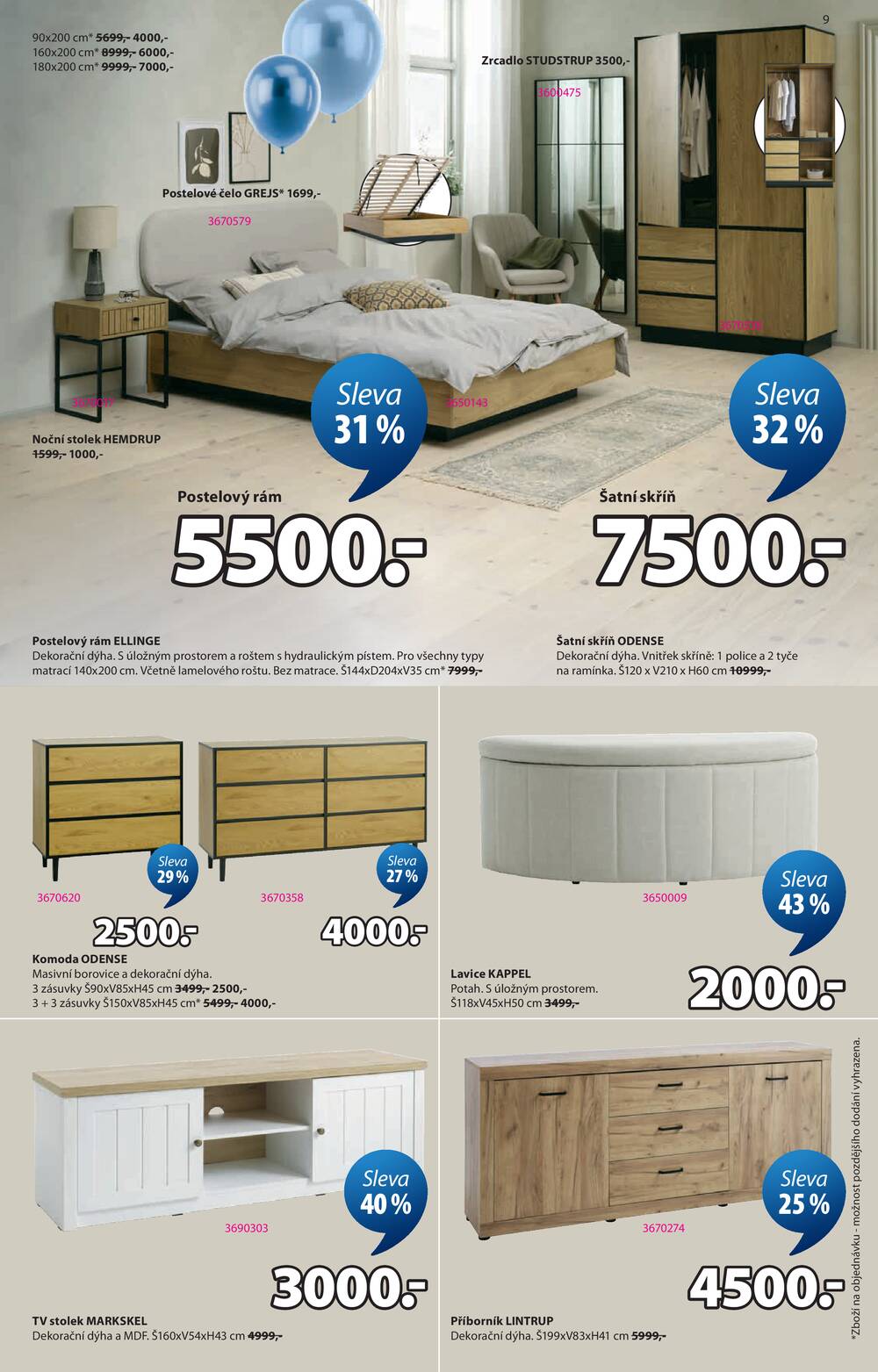 Leták Jysk - Jysk od 11.3. do 14.4.2026 - strana 9