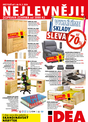 IDEA nábytek : 1 leták