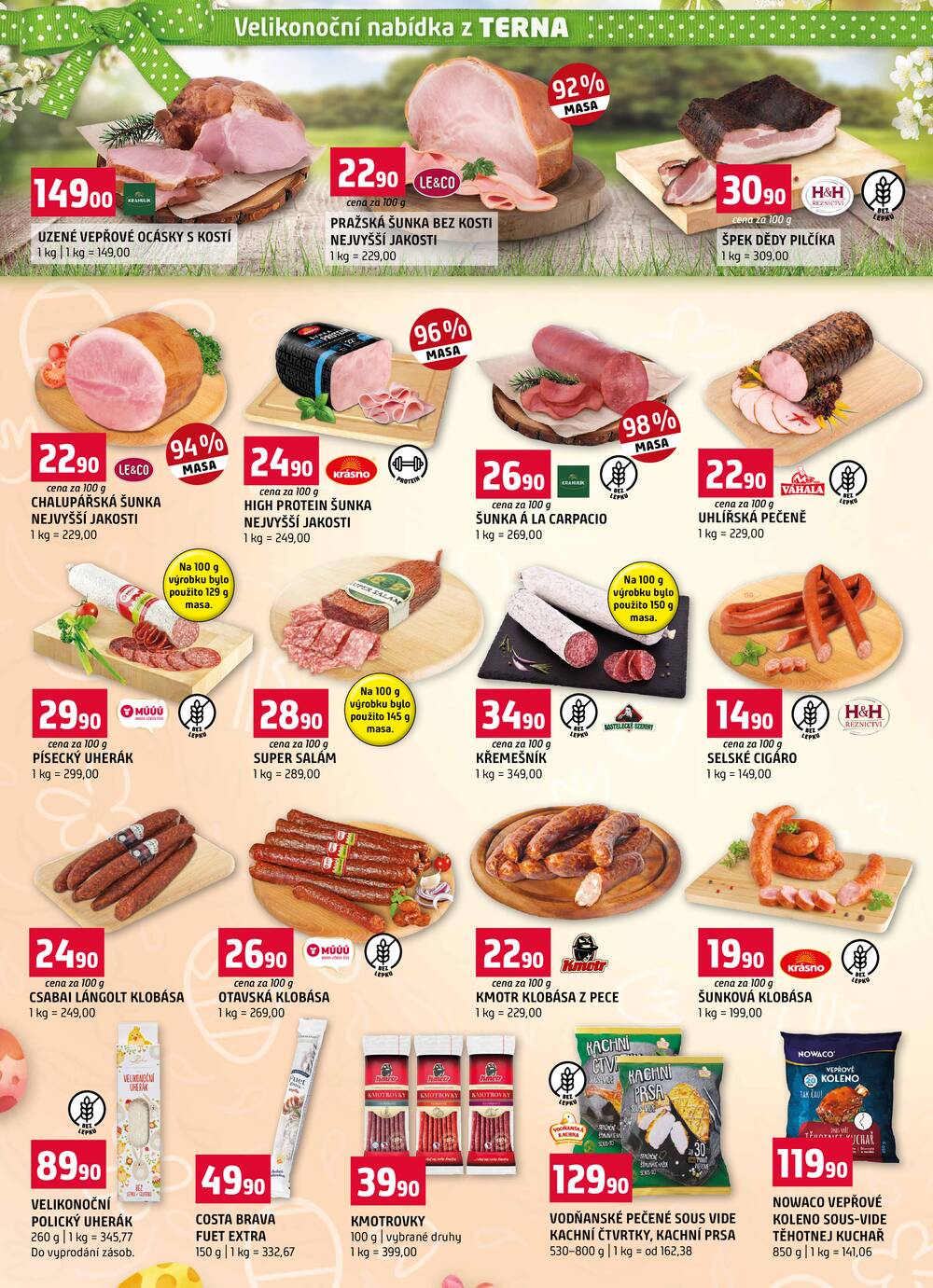 Terno Jarní speciál od 10.3. do 6.4.2026