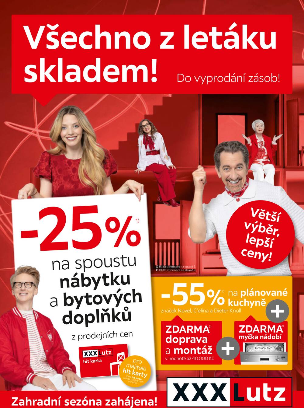 Leták XXXLutz - XXXLutz od 9.3. do 22.3.2026 - strana 1