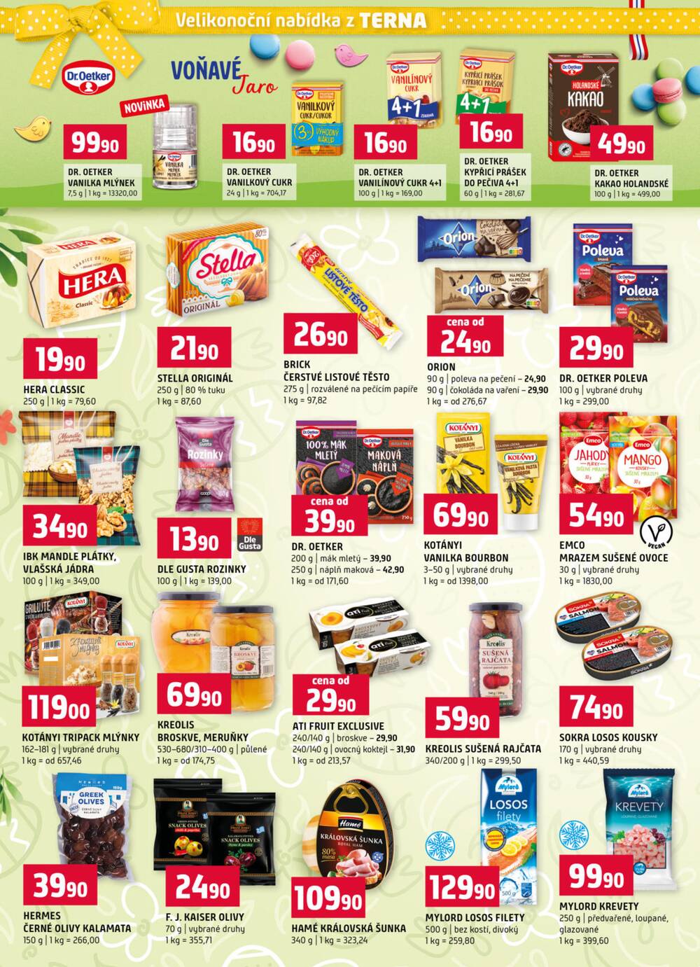 Terno České Budějovice, Třeboň, Trhové sviny, Bechyně, Týn nad Vltavou od 11.3. do 17.3.2026