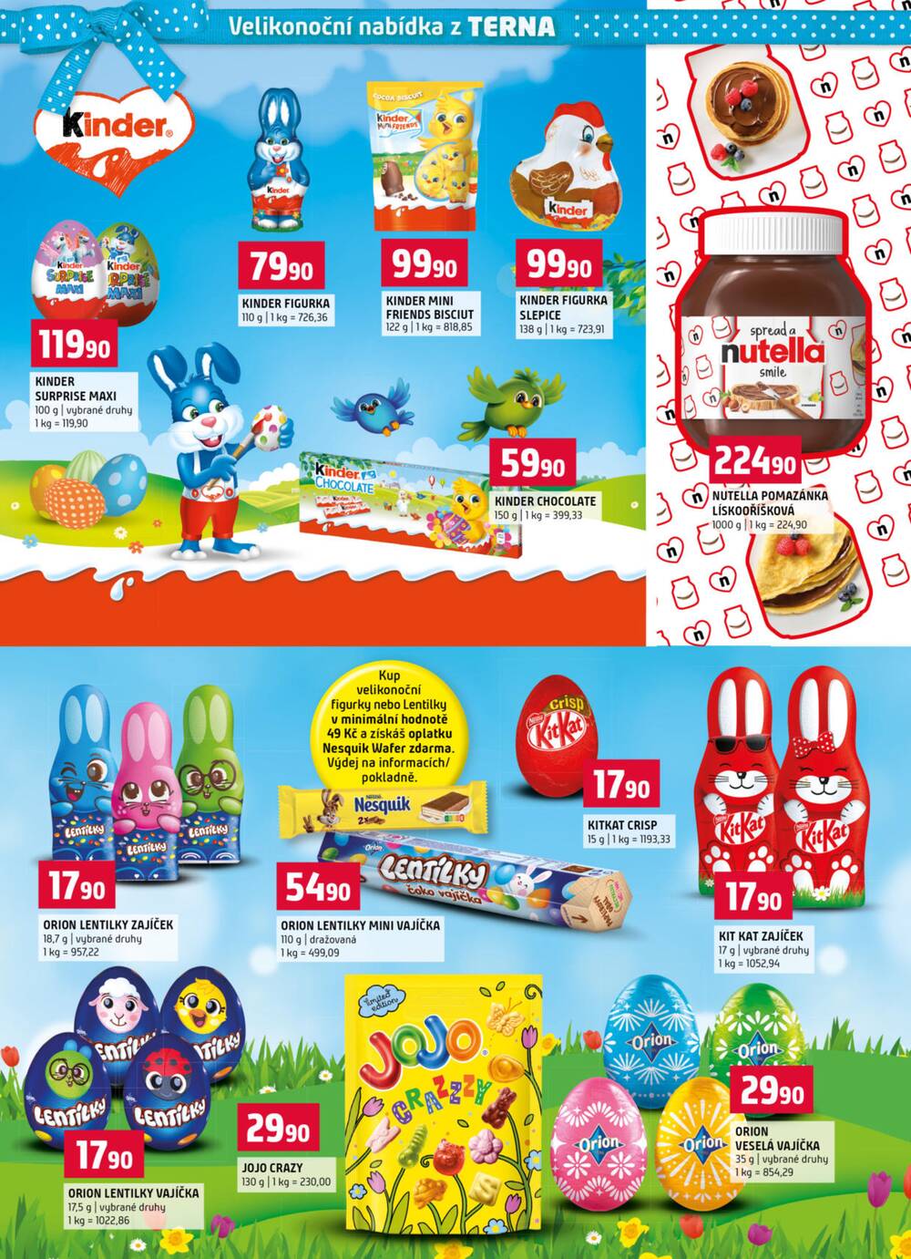 Terno České Budějovice, Třeboň, Trhové sviny, Bechyně, Týn nad Vltavou od 11.3. do 17.3.2026