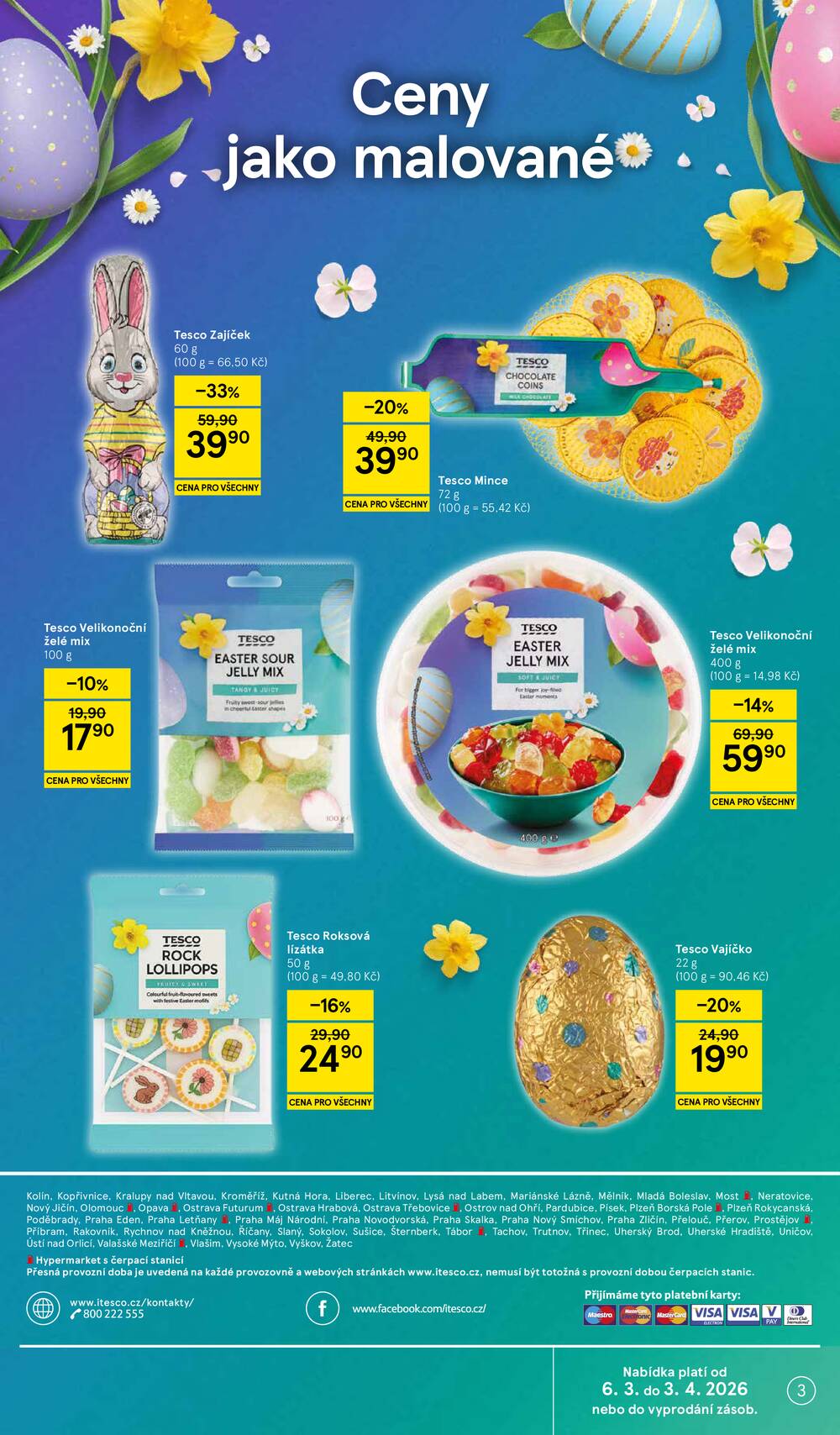 Tesco katalog Velikonoce od 11.3. do 5.4.2026