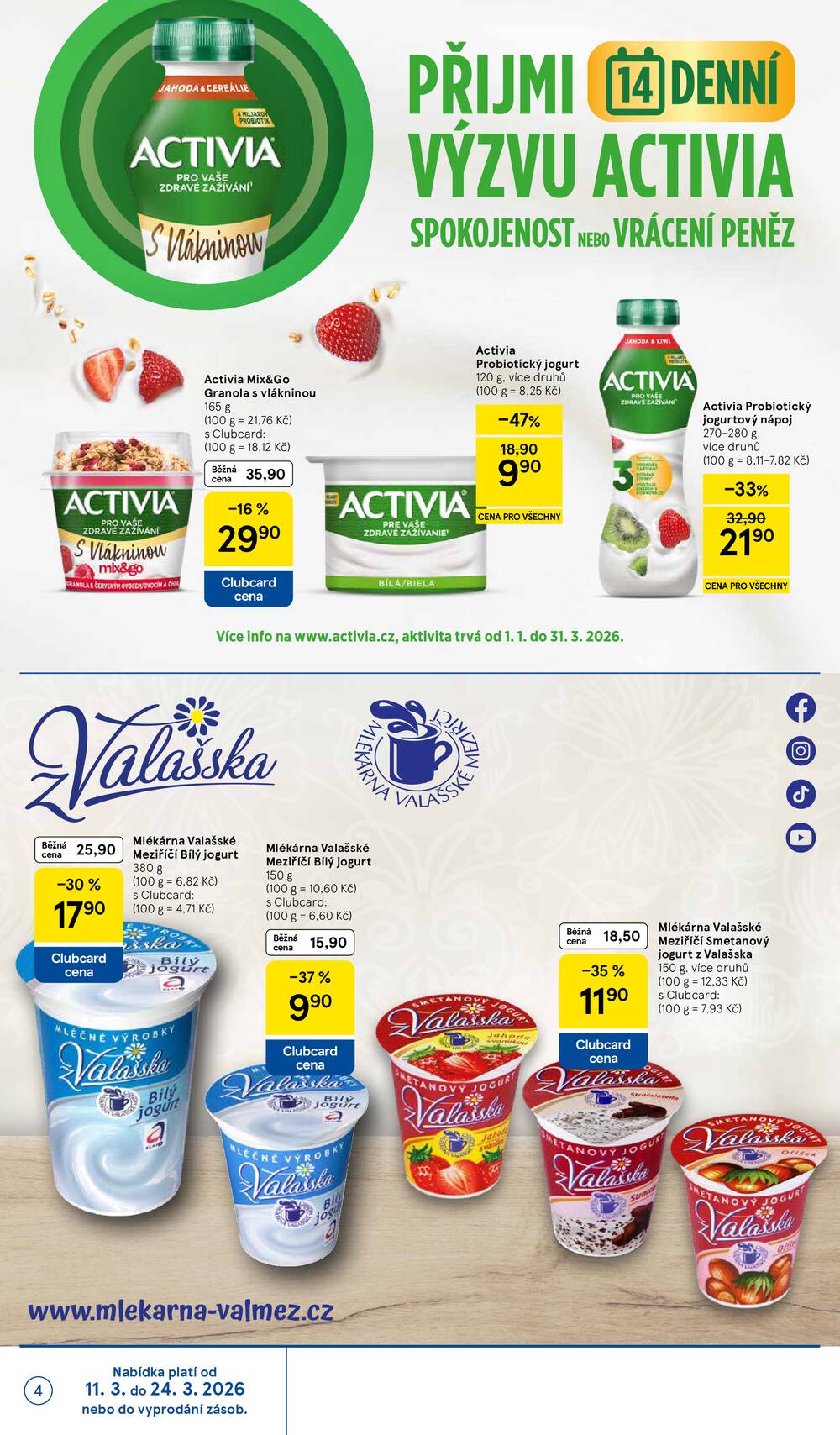 Tesco katalog Velikonoce od 11.3. do 5.4.2026