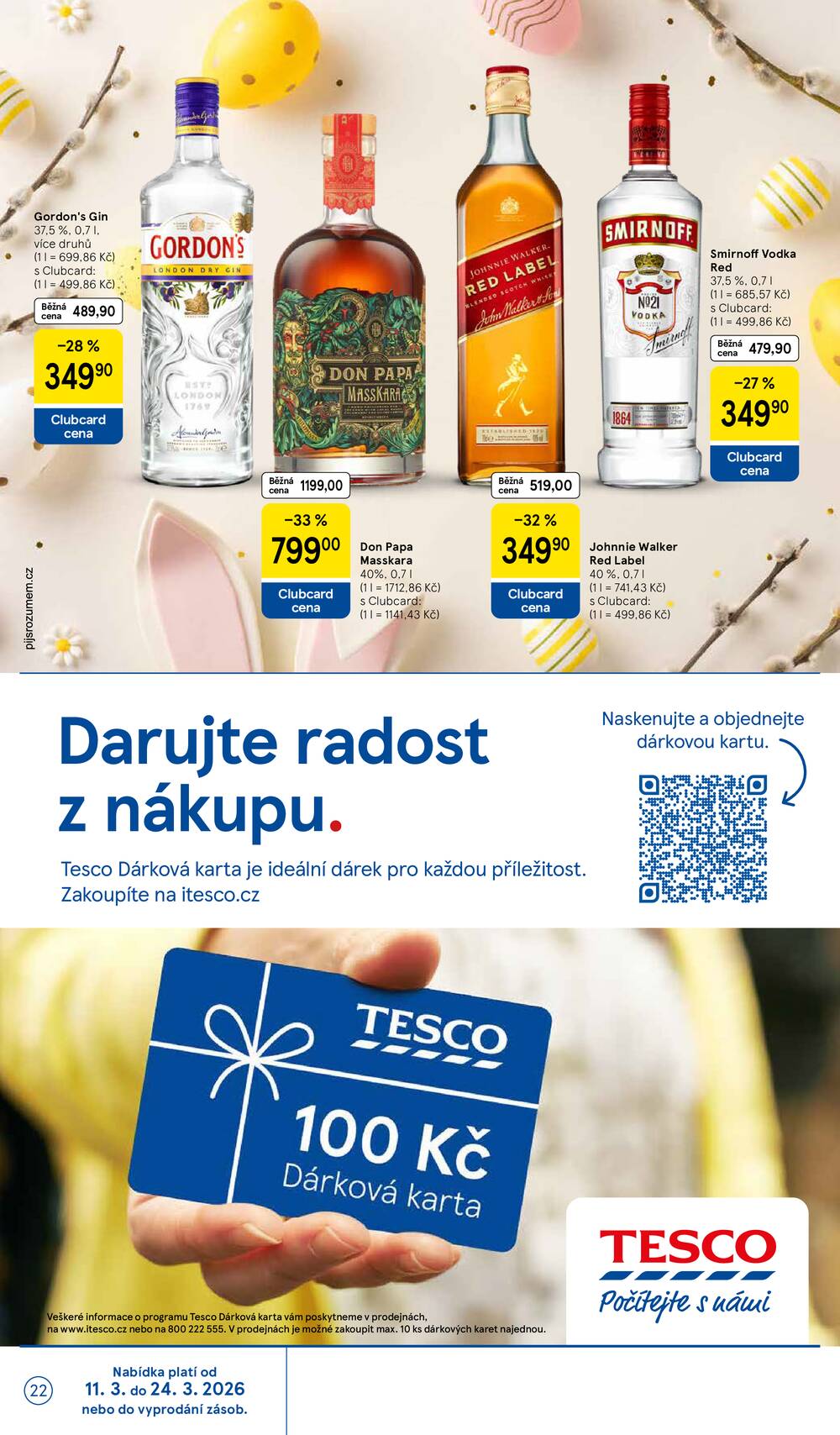 Tesco katalog Velikonoce od 11.3. do 5.4.2026