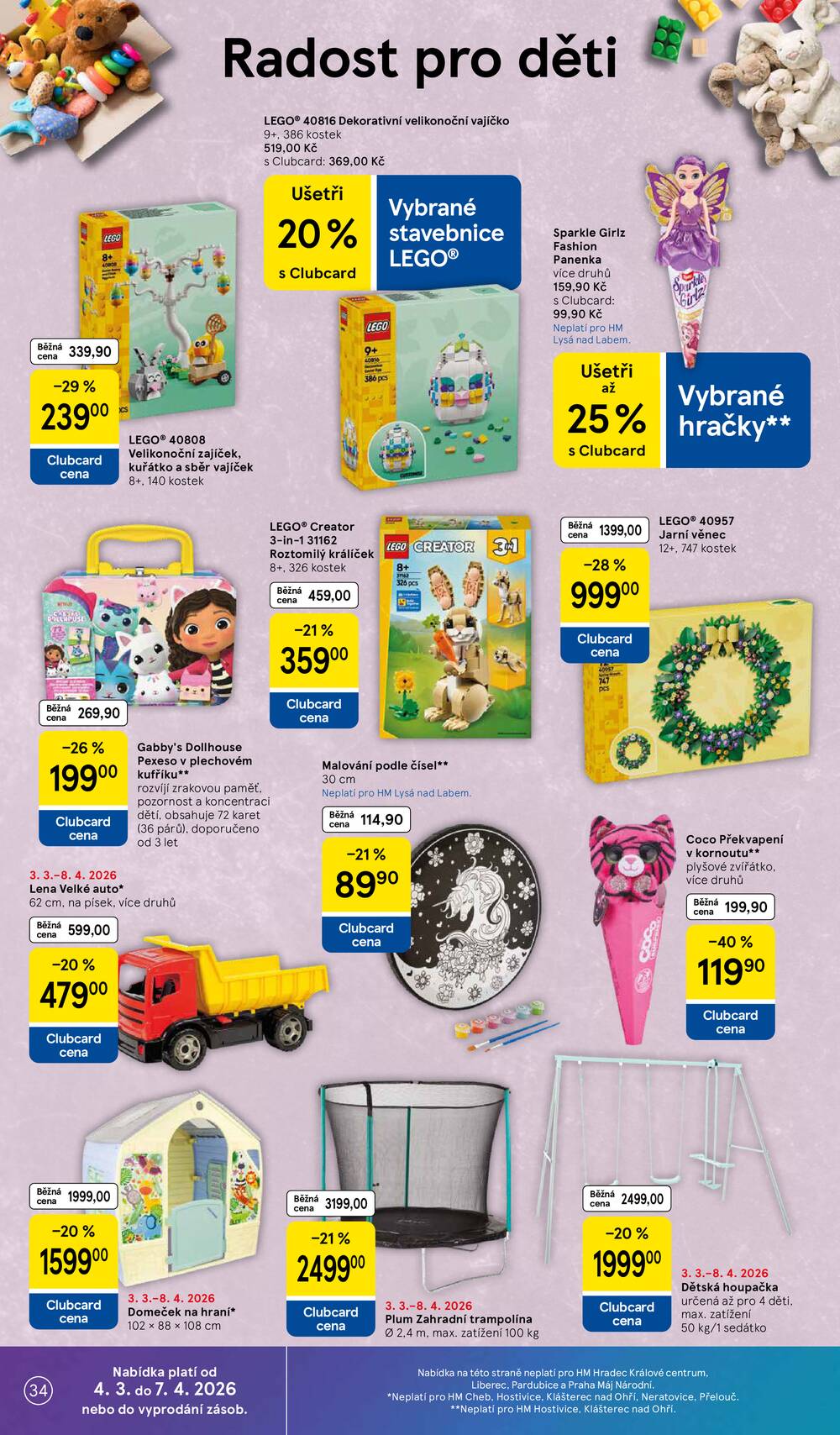 Leták Tesco - Tesco malé hypermarkety od 11.3. do 17.3.2026 - strana 34