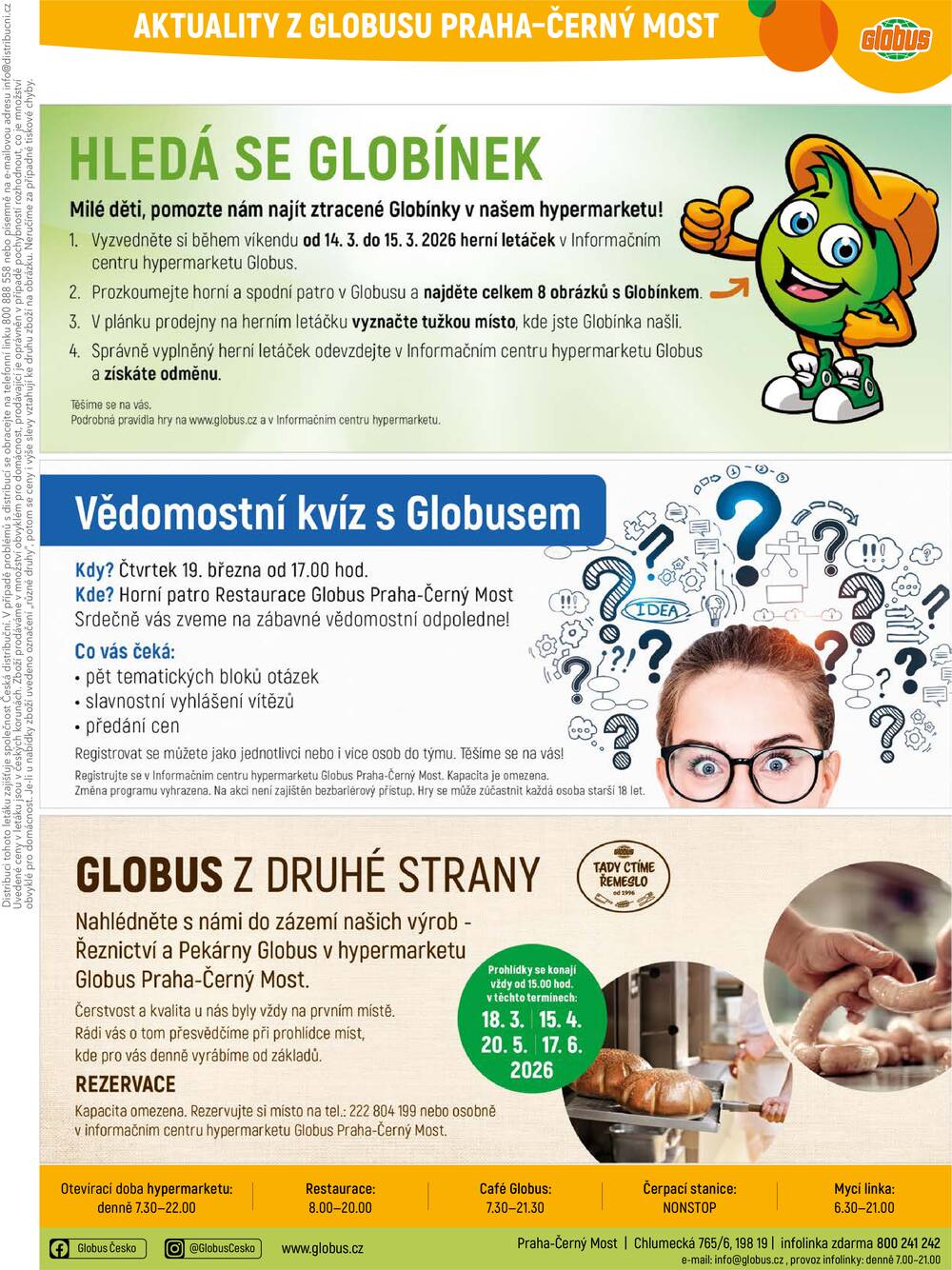 Leták Globus - Akční leták Globus 11.3. - 17.3.2026 - Globus Praha - Centrum Černý Most - strana 37