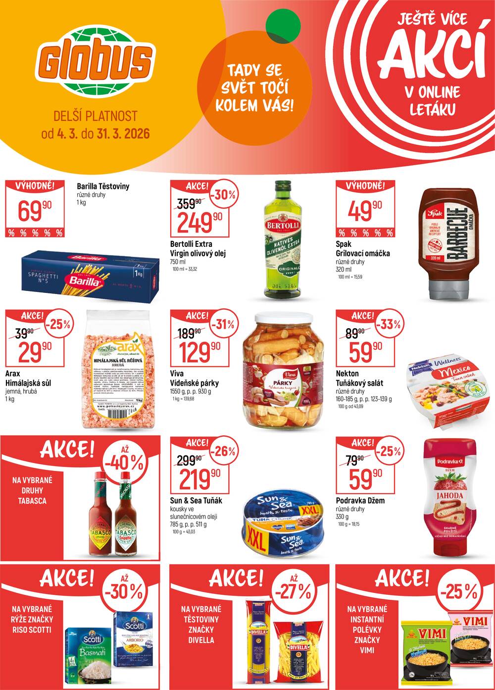 Leták Globus - Akční leták Globus 11.3. - 17.3.2026 - Globus Praha - Zličín - strana 39 Leták Globus - Akční leták Globus 11.3. - 17.3.2026 - Globus Praha - Zličín - strana 39