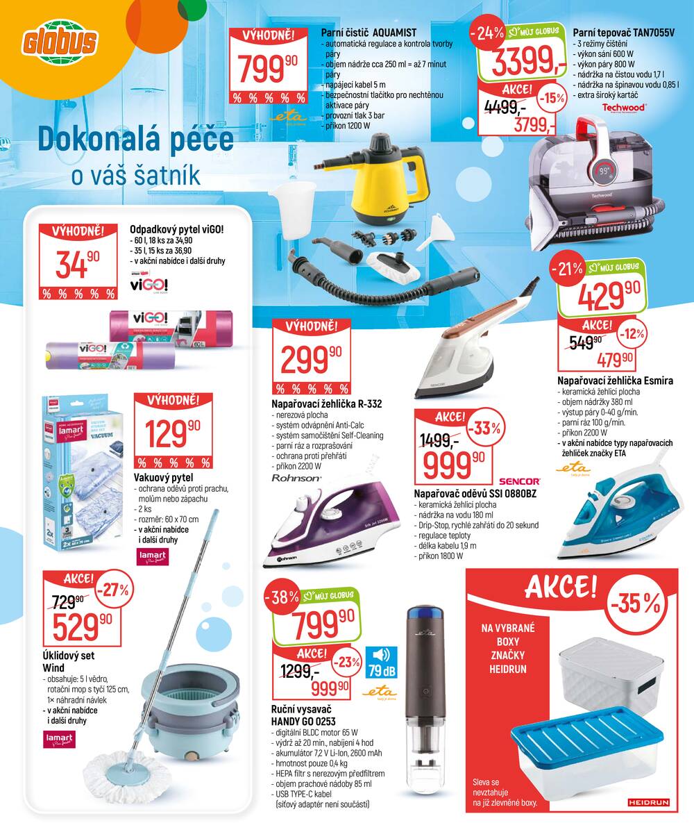 Akční leták Globus 11.3. - 5.4.2026 - Globus Chomutov