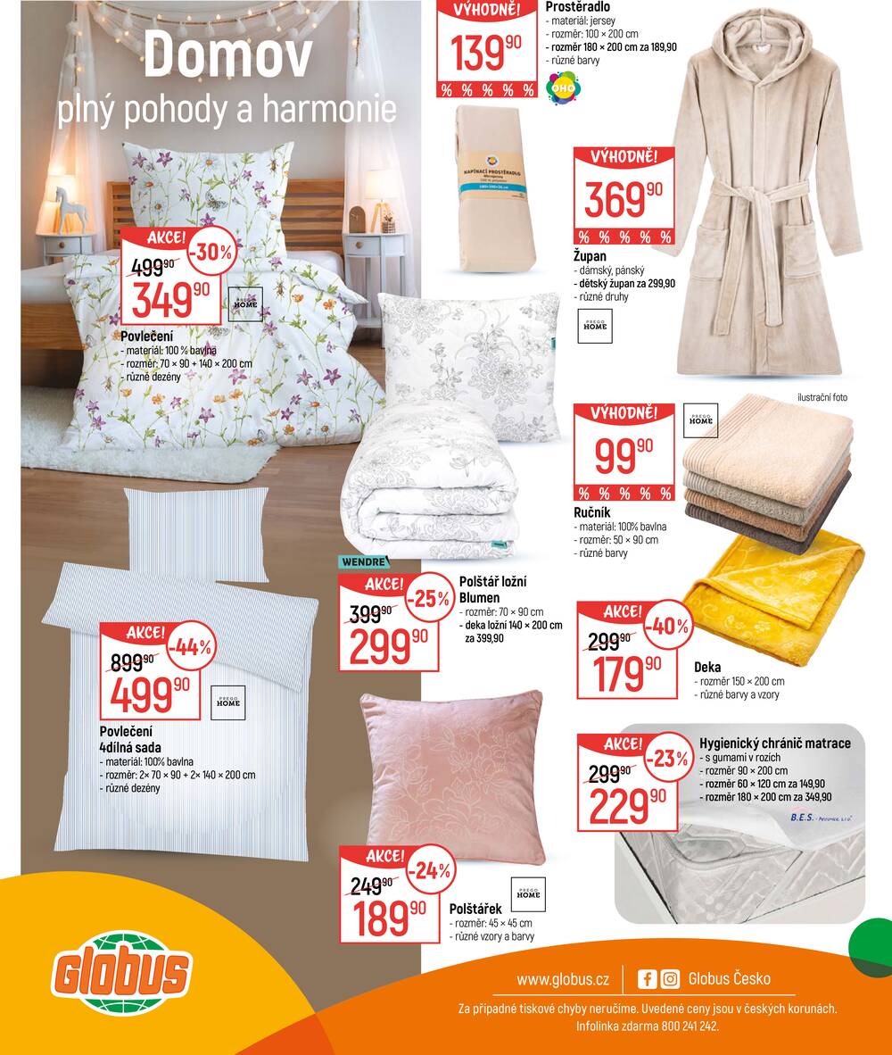 Akční leták Globus 11.3. - 5.4.2026 - Globus Chomutov