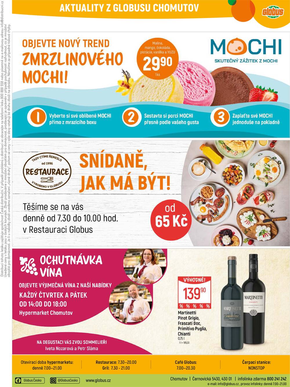 Akční leták Globus 11.3. - 17.3.2026 - Globus Chomutov