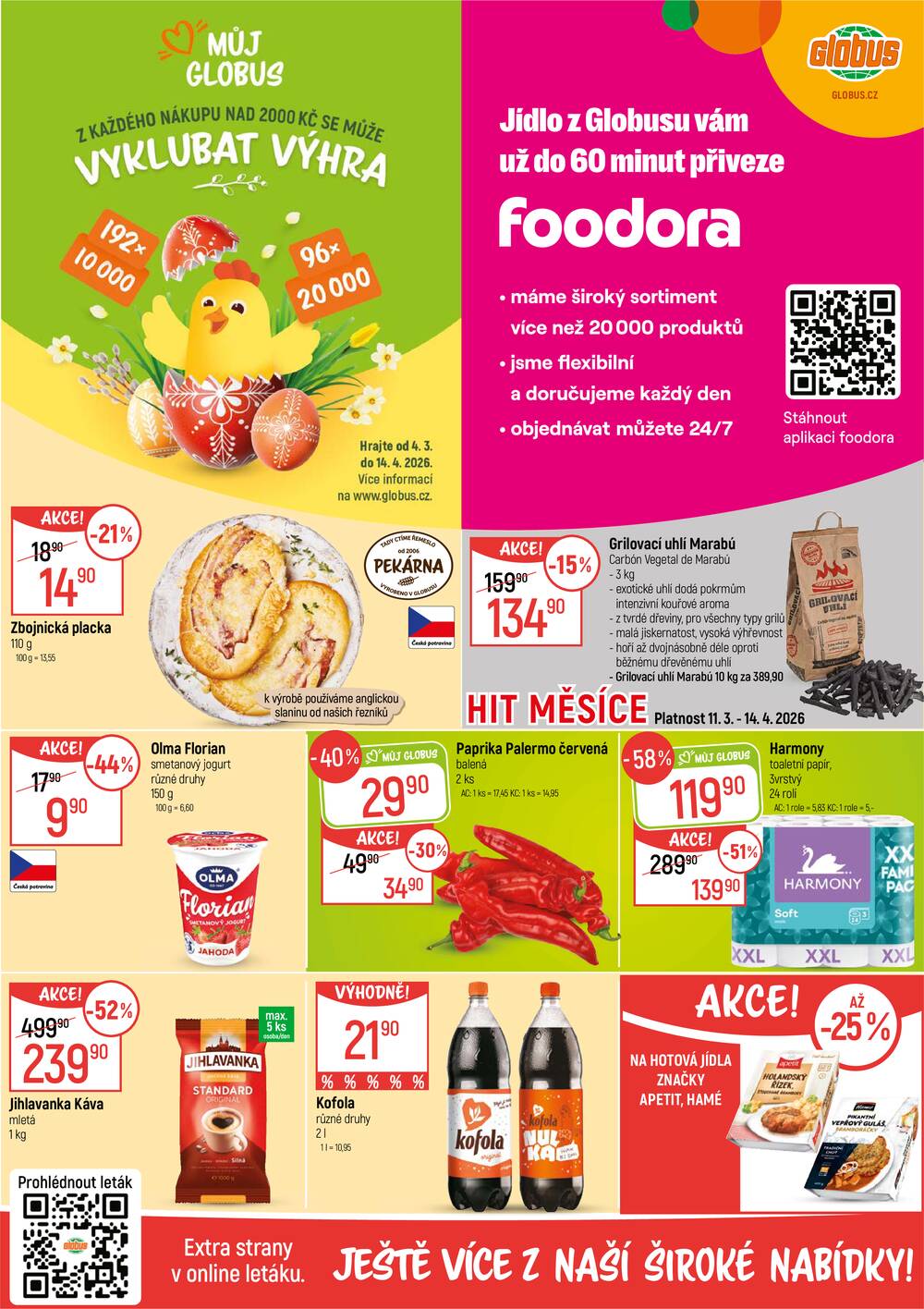 Leták Globus - Akční leták Globus 11.3. - 17.3.2026 - Globus Liberec - strana 2