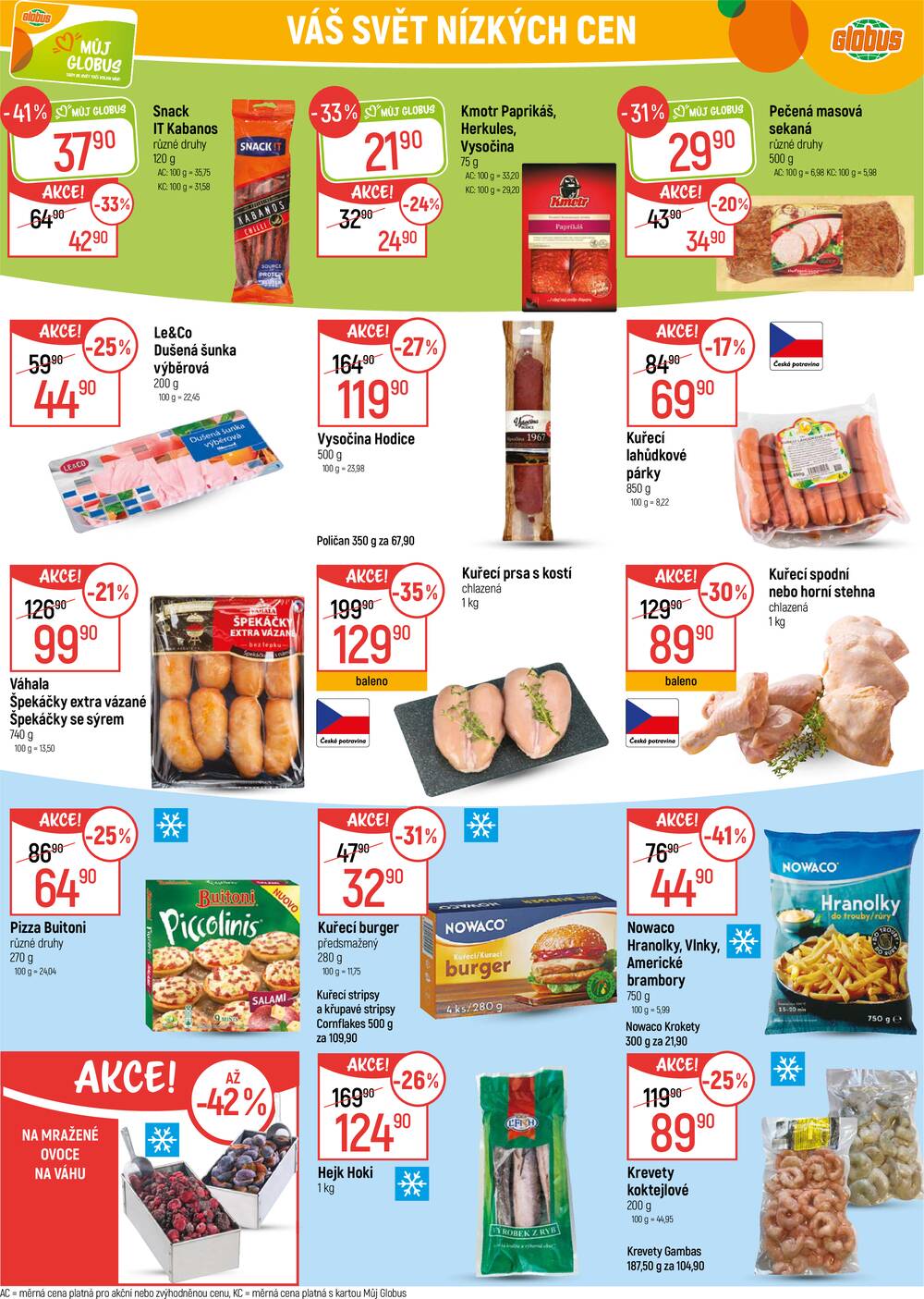 Akční leták Globus 11.3. - 17.3.2026 - Globus Liberec