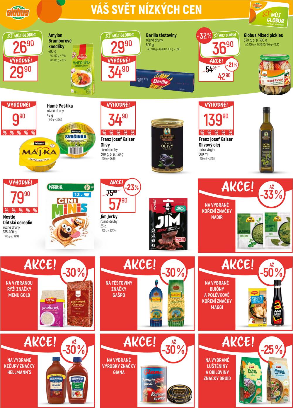 Akční leták Globus 11.3. - 17.3.2026 - Globus Opava