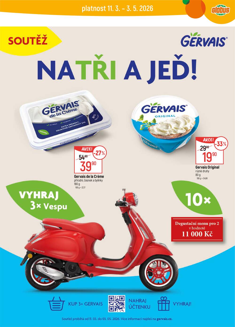 Akční leták Globus 11.3. - 17.3.2026 - Globus Ostrava