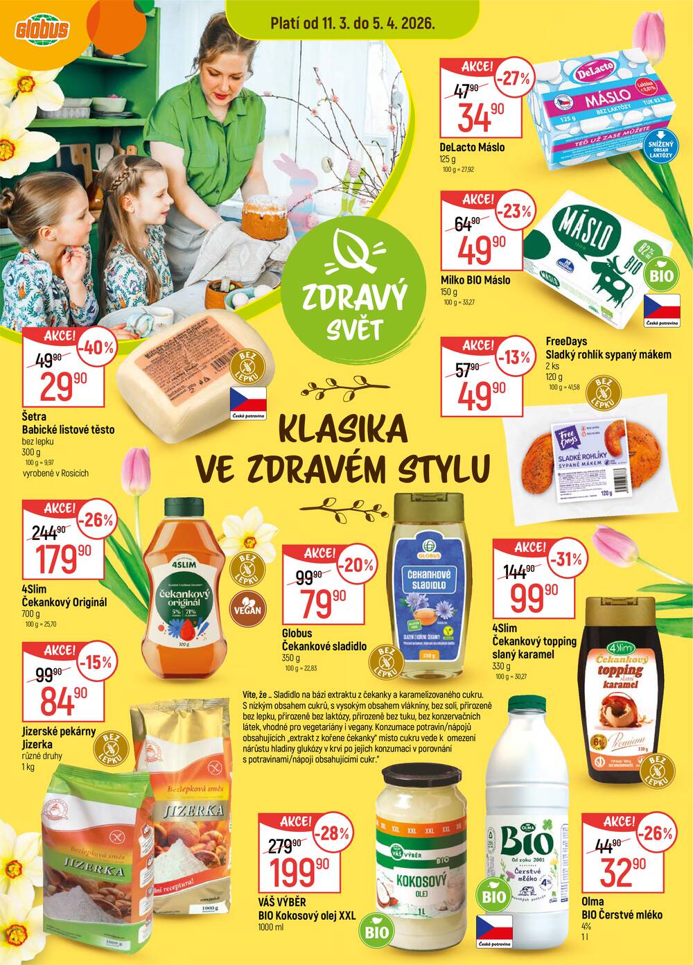 Leták Globus - Akční leták Globus 11.3. - 5.4.2026 - Globus Chotíkov u Plzně - strana 5 Leták Globus - Akční leták Globus 11.3. - 5.4.2026 - Globus Chotíkov u Plzně - strana 5