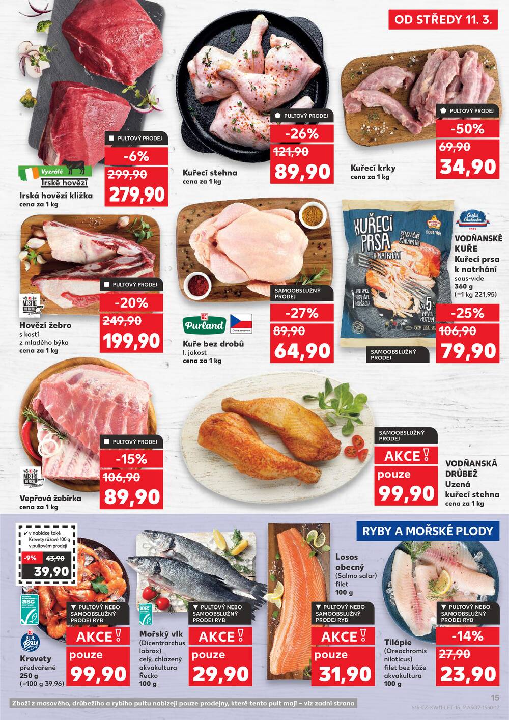 Kaufland 11.3. - 17.3. - Kaufland - Třeboň