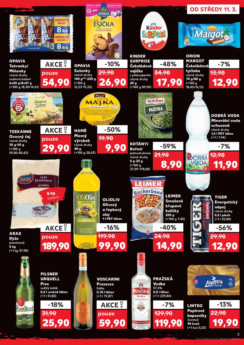 Kaufland 11.3. - 17.3. - Kaufland - Čáslav
