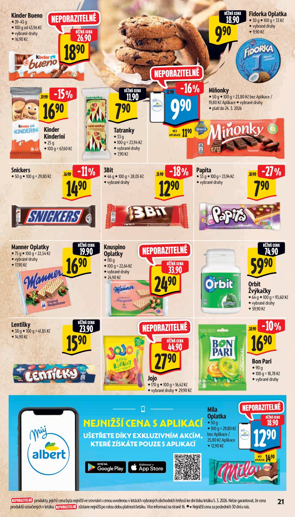 Leták Albert - Albert Supermarket od 11.3. do 17.3.2026 - strana 23